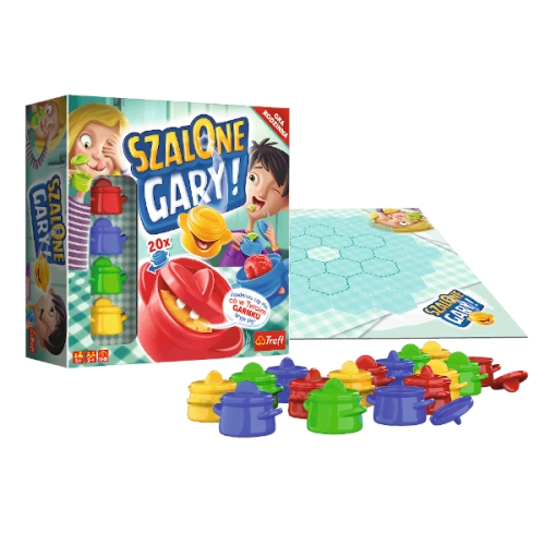 Gra Rodzinna Szalone Gary Trefl 7670